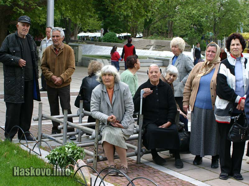 Пенсионерския протест Пенсионерския протест