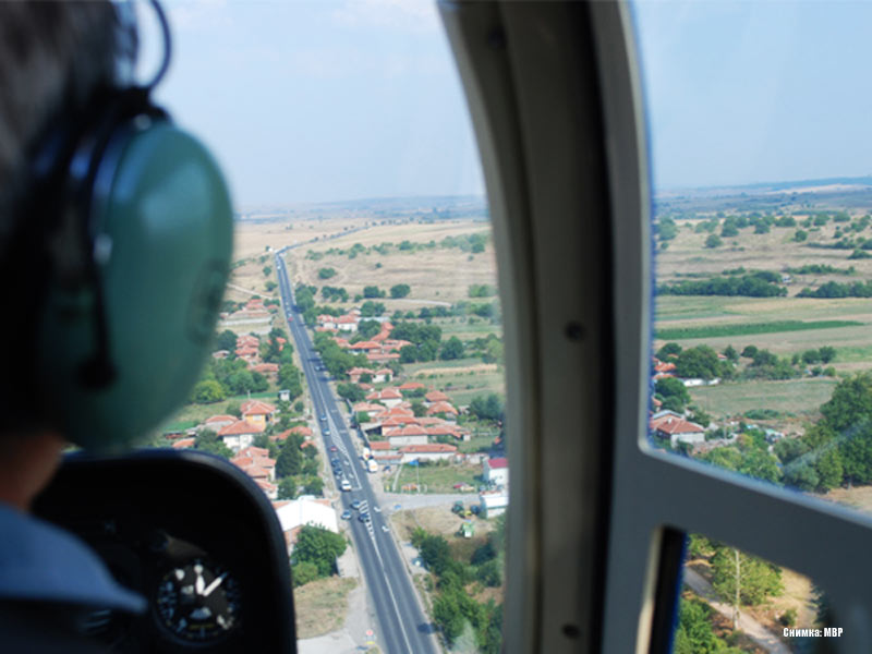 Снимка от хеликоптера