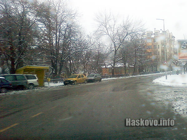 Улица в Хасково, архив