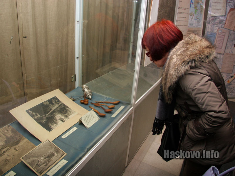 Откриването на изложбата Откриването на изложбата