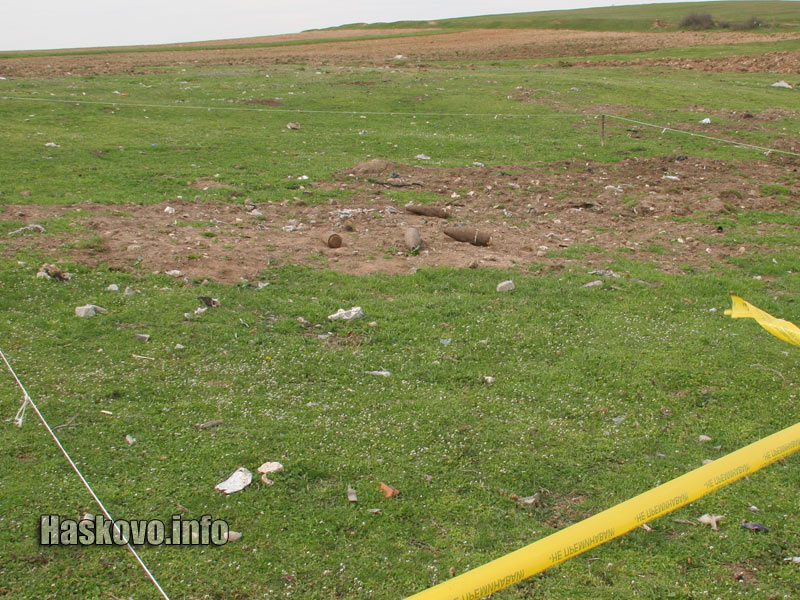 Снарядите се охраняват от полицията