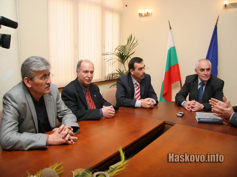 Мурад Джеласун, Ангел Бързев, Хайретин Индже и Паскал Арнаудов Мурад Джеласун, Ангел Бързев, Хайретин Индже и Паскал Арнаудов