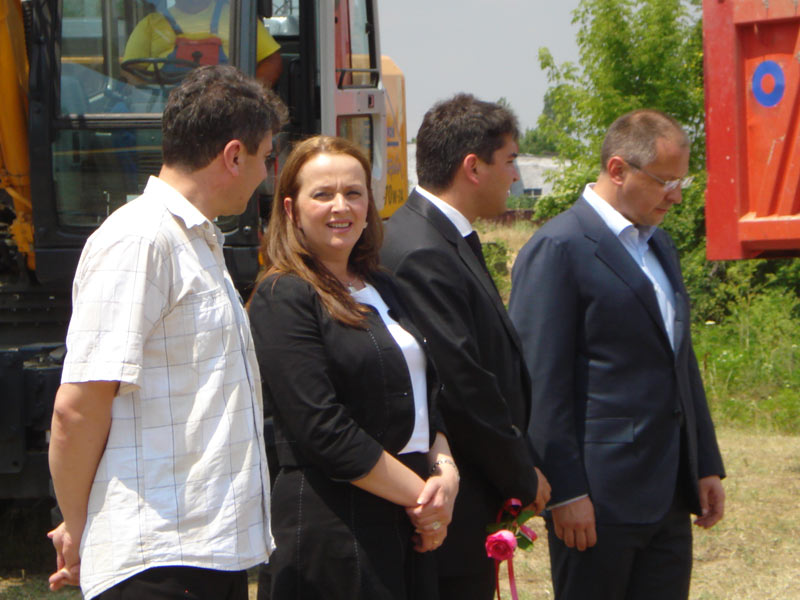 Първа копка на водопровода