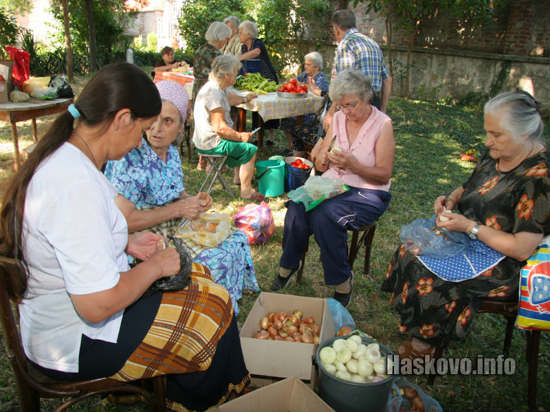 Приготвянето на фасула Приготвянето на фасула