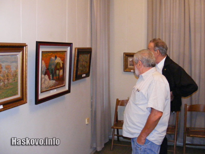 Изложбата на Атанас Шаренков Изложбата на Атанас Шаренков