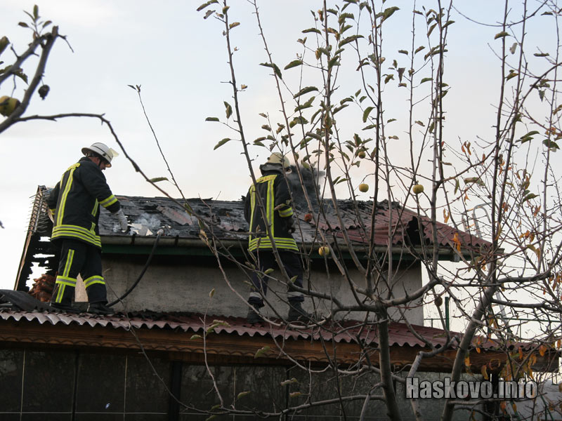 Пожар във вила