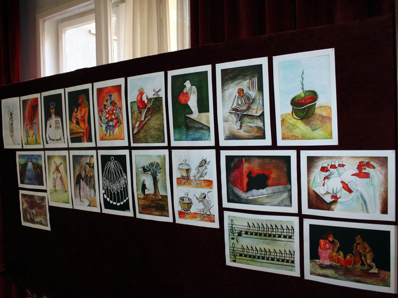 Изложбата на Живто Тенев Изложбата на Живто Тенев