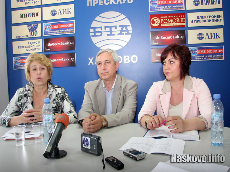 Емилия Масларова, Иван Станчев и Корнелия Нинова