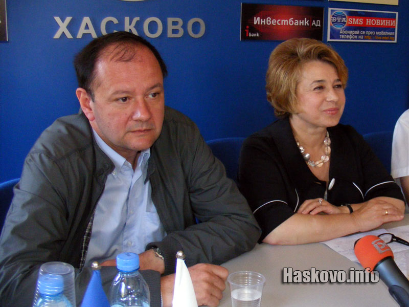 Михаил Миков и Емилия Масларова