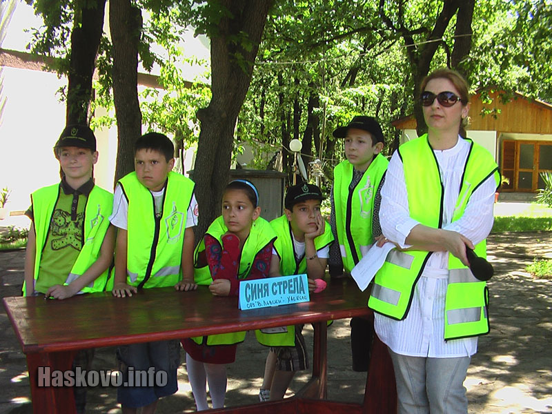 Участниците в ДПА с говорителя на ОД на МВР Нина Николова