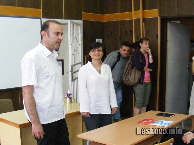 Тихомир Праков и Еви Катепти Тихомир Праков и Еви Катепти