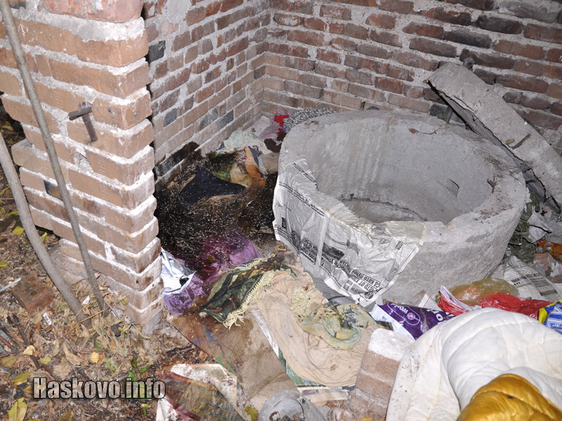 Мястото, където бил трупът