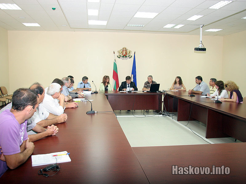 Заседанието на комисията