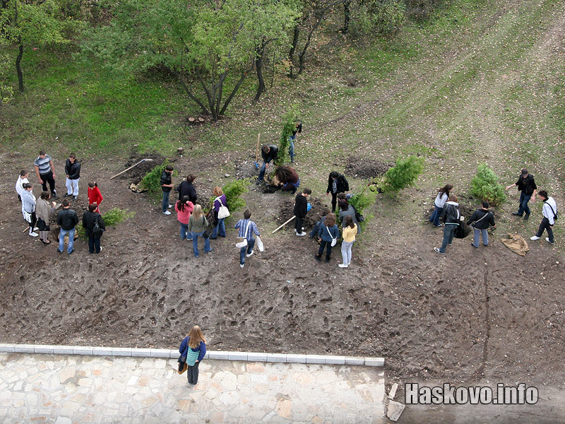 Засаждането