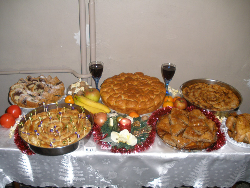 Трапезата на 8 В