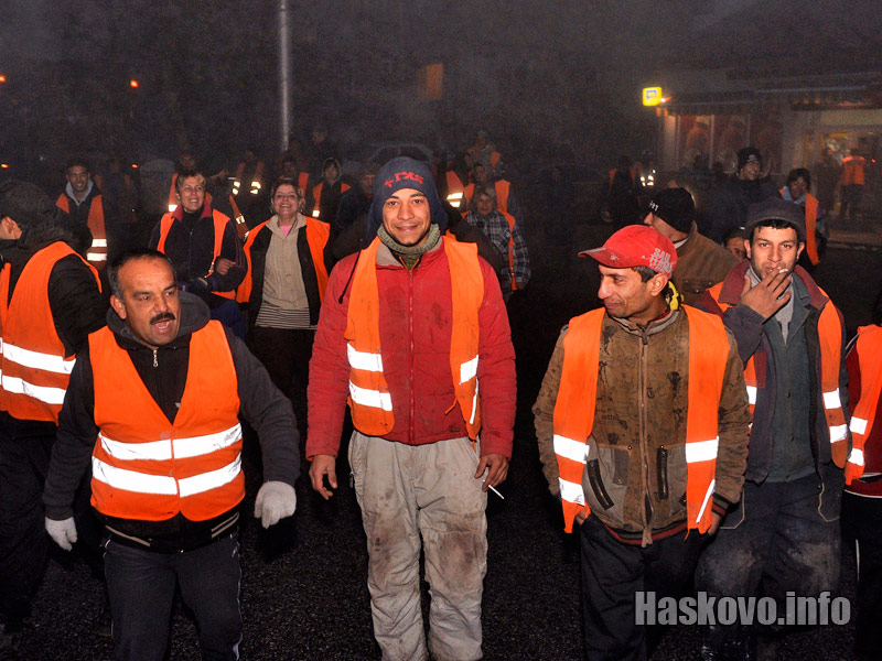 Протестиращите работници