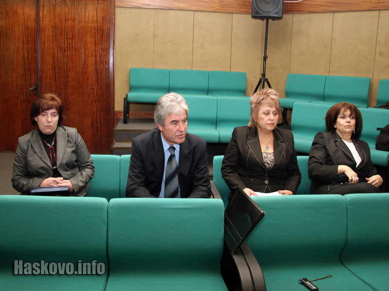 Групата на ГЕРБ в общинския съвет, снимка Георги Даскалов