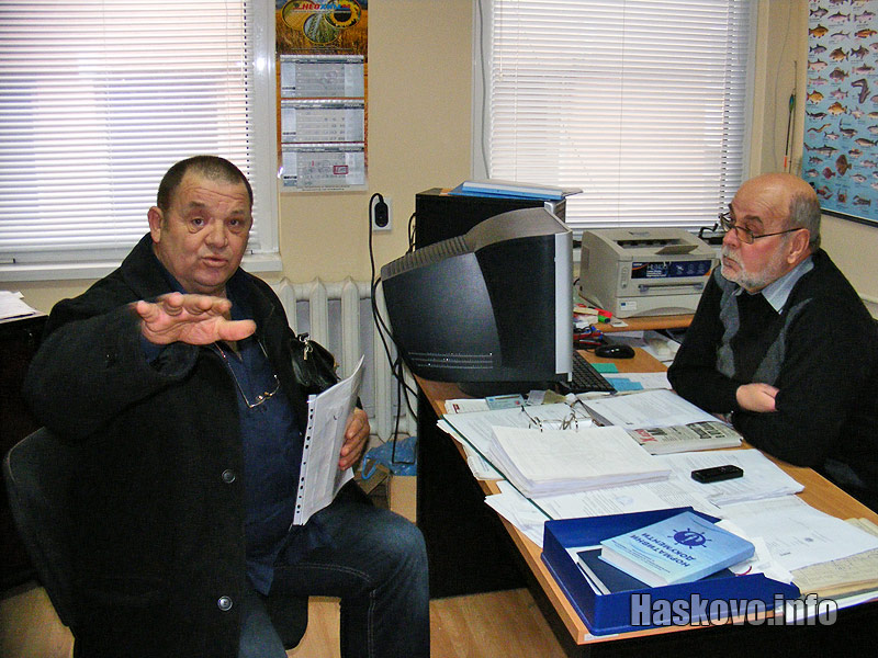 Панчо Панушев и д-р Милчо Милчев