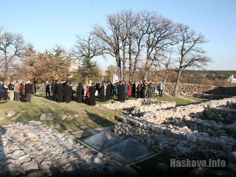 Мястото, където ще бъде изграден параклисът