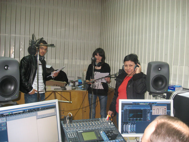 Записът в радиото