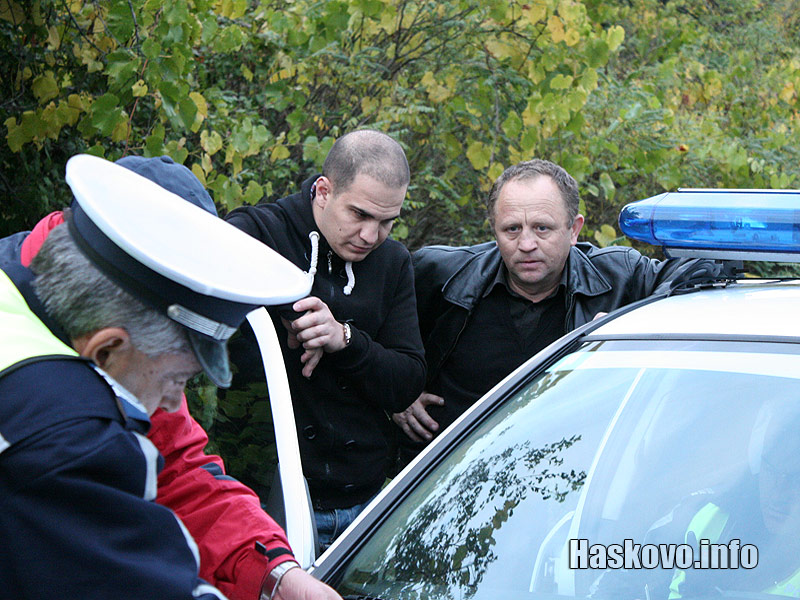 Катастрофа с обърнат автобус