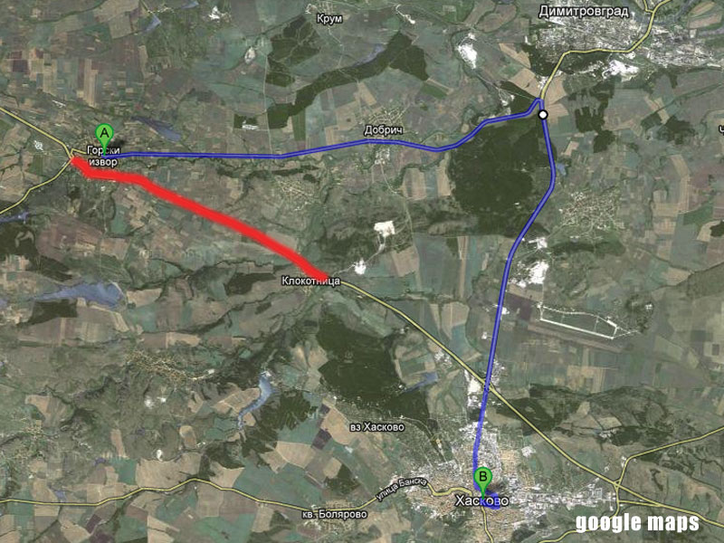 Карта на мястото