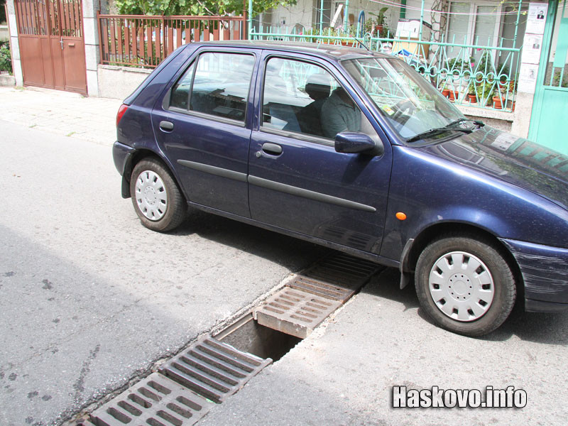 Инцидент със шахта в Хасково Инцидент със шахта в Хасково