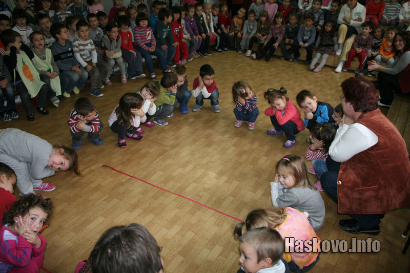 Празникът в детската градина Празникът в детската градина