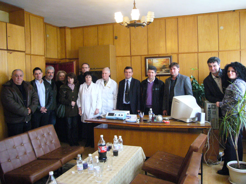 Ротари дари апарат на болницата в Любимец