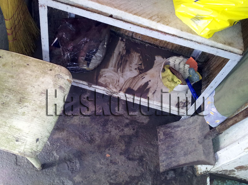 Щетите от наводнението Щетите от наводнението