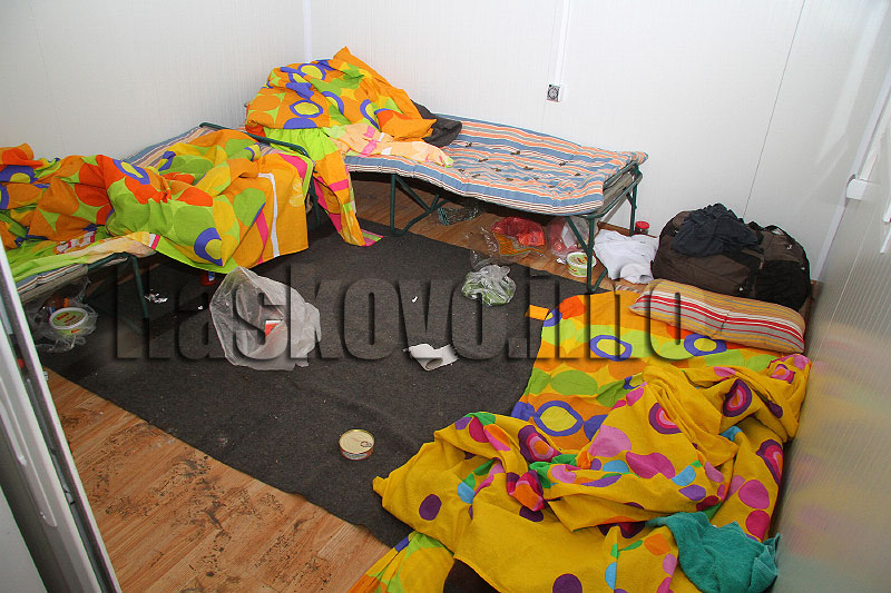 Бежанският център в Харманли