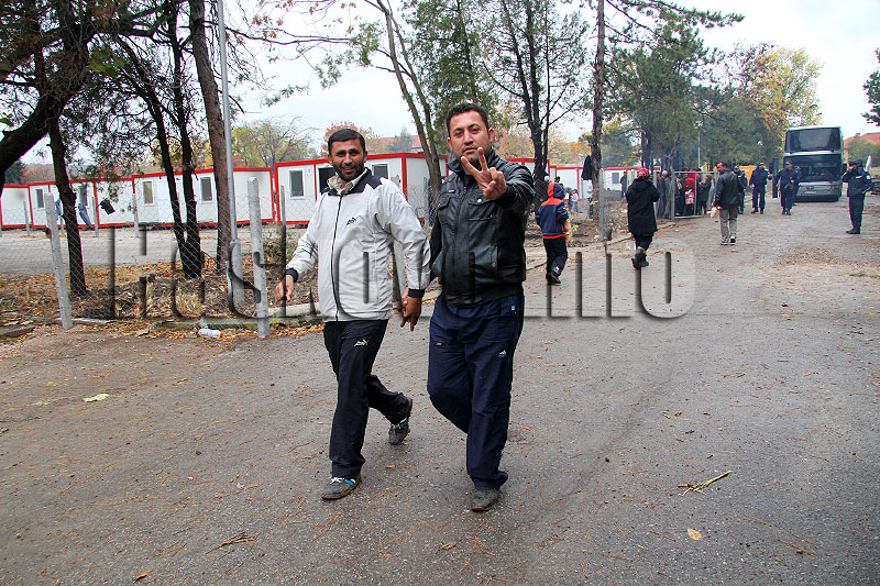 Бежанският център в Харманли