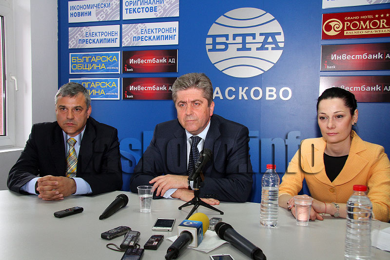 Пресконференция на АБВ в Хасково