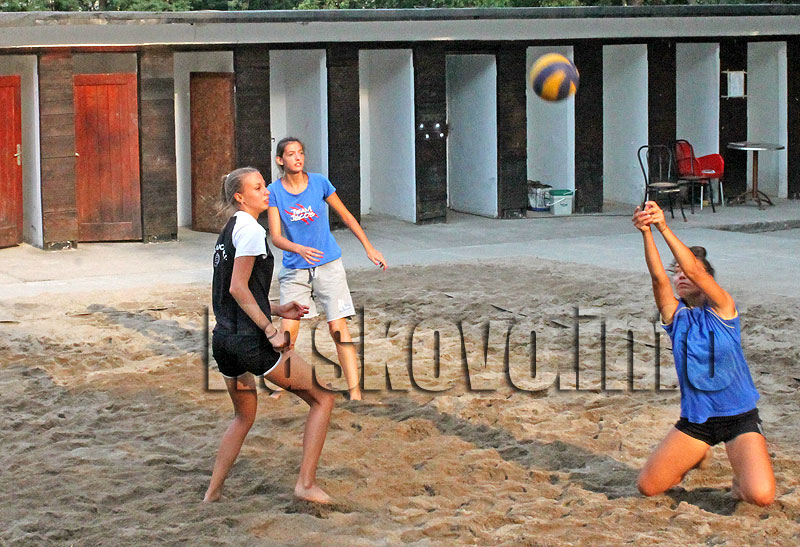 Волейболистки