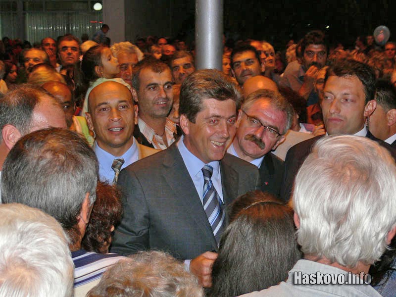 Гостуването на Георги Първанов в Димитровград през 2007 г.