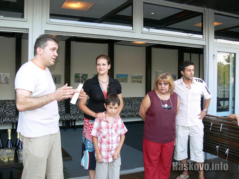 Откриването на изложбата Откриването на изложбата