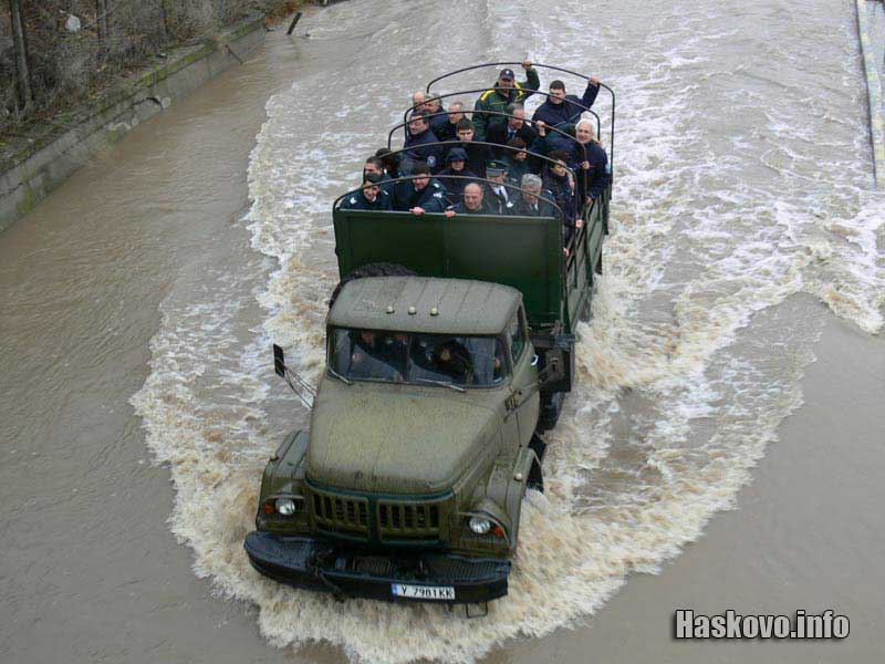Наводнение в Капитан Андреево Наводнение в Капитан Андреево