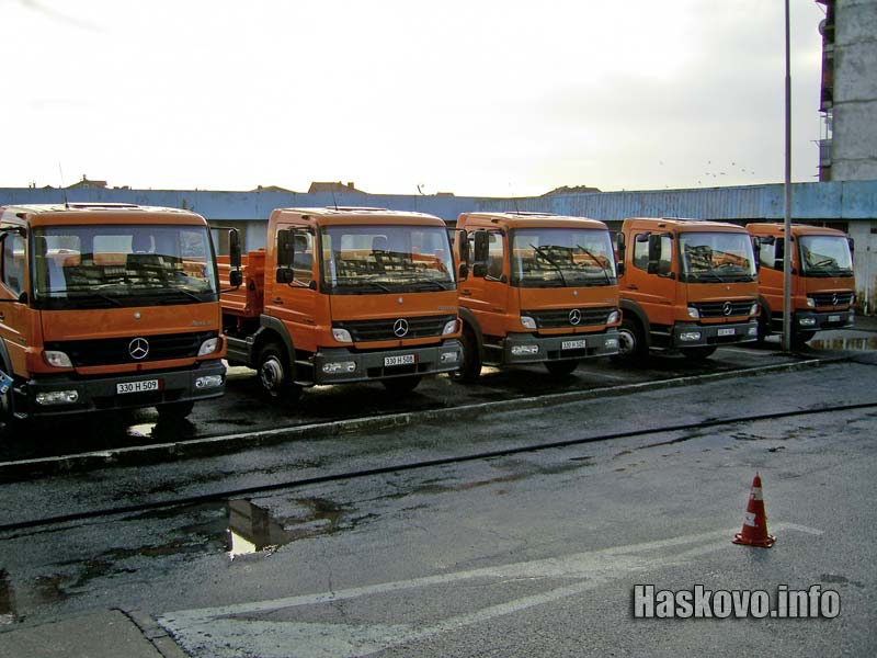 Новите самосвали Новите самосвали