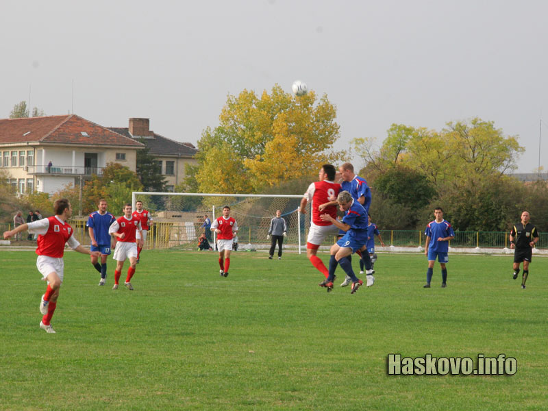 Хасково - Хеброс преди година