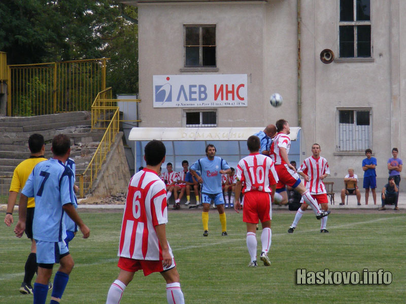 Хасково - Левски СЗ 2:1