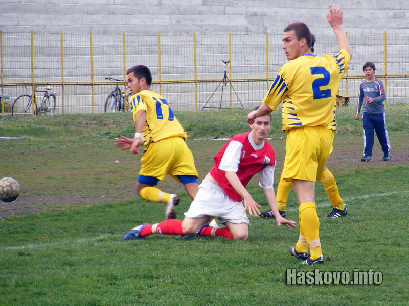 Хасково - Стамболово 2:3