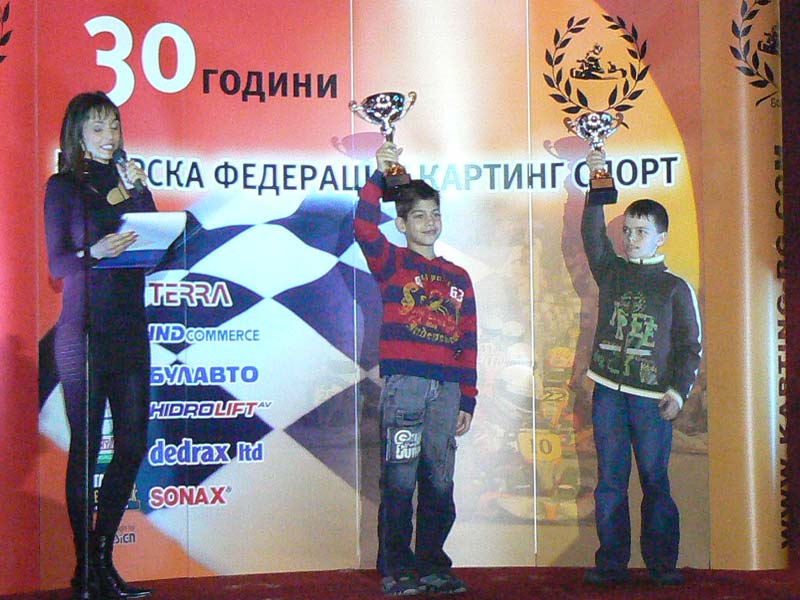 Мартин Бъкърджиев е втори в клас Мини