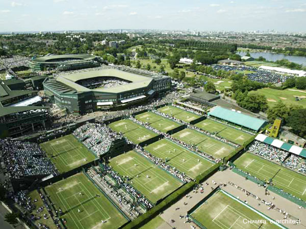 Кортовете на Уимбълдън Кортовете на Уимбълдън